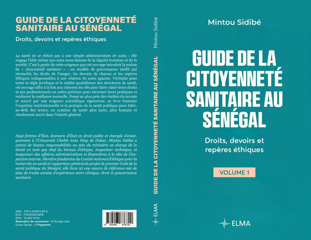 Couverture avant de Guide de la citoyenneté sanitaire au Sénégal